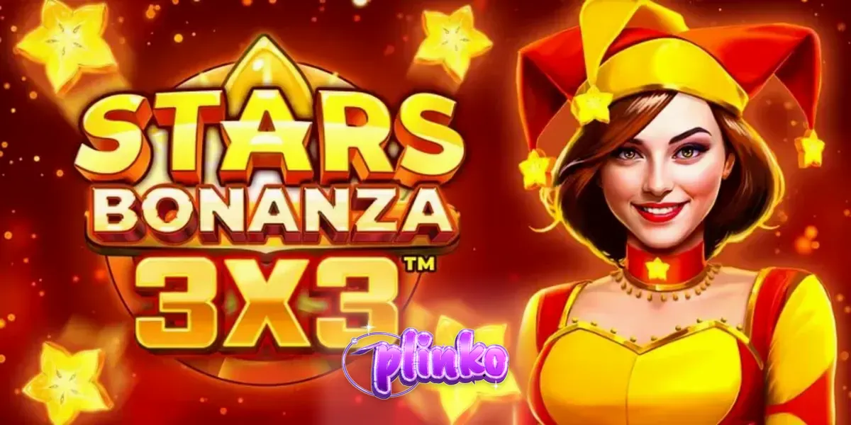 Tampilan visual slot Stars Bonanza 3x3 dengan simbol buah dan jester